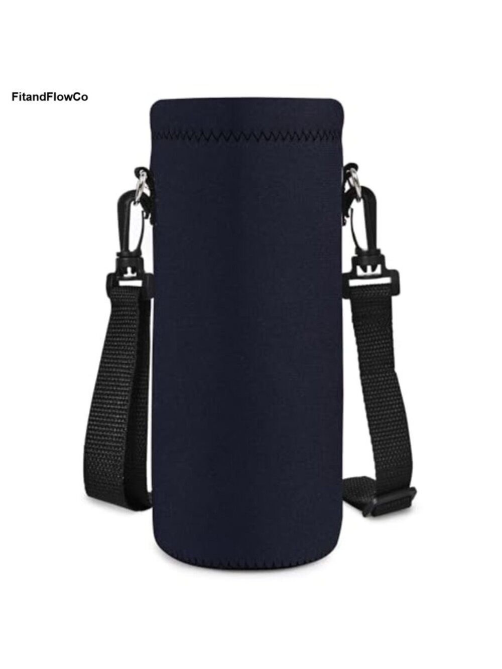 Insulated Neoprene Water Bottle Sling Bag Crossbody Carrier Strap